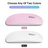6W Mini Nail Dryer Machine Portable 6 LED UV Manicure Lamp Home Use Nail Lamp For Drying Polish Varnish With USB Cable 3