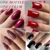 LILYCUTE 7ml Gel Nail Polish Black Red White 125 Colors Varnis Semi Permanent UV Gel Nail Supplies Soak off UV LED Gel for Nails 5