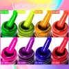 7ml Fluorescent Glow In Dark Gel Nail Polish Neon Luminous Gel Polish Summer Nails Semi Permanent Soak Off Nail Art UV Varnish 5