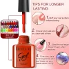LILYCUTE 7ml Gel Nail Polish Black Red White 125 Colors Varnis Semi Permanent UV Gel Nail Supplies Soak off UV LED Gel for Nails 6