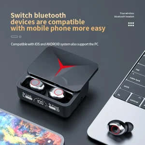 Original TWS M90 Wireless Headphones Gaming Earphone Bluetooth 5.3 Sport Earbuds with Mic Wireless Headset For iPhone Xiaomi 2
