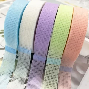 5Pcs Breathable Medical Paper Tapes Eyelash Extension Professional Lashes White Tape Eye False Lashes Patch Eyelid Sticker 1