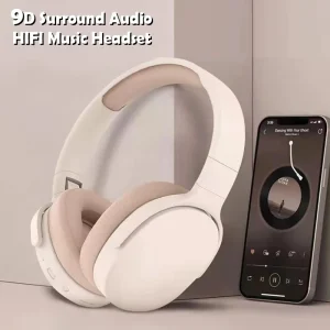 #NEW Fashion Wireless Bluetooth Headphones Over Ear HIFI Stereo Headsets True Sports With Earphones TF/AUX Music Player with Mic 1