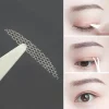 240Pcs Double Fold Eyelid Tape Sticker Lace Nature Clear Beige Stripe Self-adhesive Natural Eye Makeup Make Up With Tool New 1