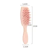 Silicone Shampoo Brush Scalp Massage Brush Head Washing Comb Long Handle Hair Massager Bath Brush Body Scrubber Hair Accessories 6