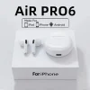 Original Air Pro 6 TWS Wireless Bluetooth Headset 5.3 Headphone Mini Earphone with Mic Charging Box for Xiaomi iPhone Earbuds 1