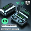 TWS F9-5 Earphone Bluetooth Earphones Wireless Headphones Hifi Stereo Sports Earbuds Headset Hearing Aids With Mic Handfree 1