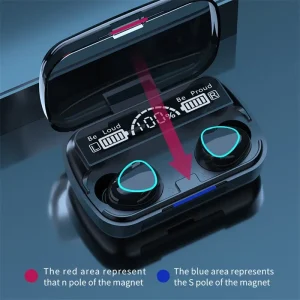 M10 TWS Bluetooth Headphones 3500mAh Charging Box Wireless Earphones With Microphone 9D Stereo Sports Waterproof Earbuds Headset 2