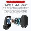 TWS E6S Fone Bluetooth Earphones Wireless Bluetooth Headset Noise Cancelling Headset with Mic Headphones for Xiaomi Huawei Oppo 3