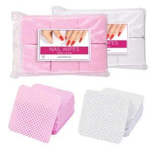Misscheering Nail Polish Remover Wipes Nail Cleaning Pads, Non Woven Nail Pads for Women Girl Beauty Salon Nail Art Tool 1