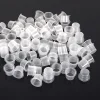 100pcs Tattoo Large Medium Small Ink Pigment Cup Ring transparent  Microblading Cap Lip Eyebrow PMU Bleaching Supplies Cream 4