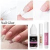 1/2/3g Bond Nail Glue Fast-Dry Adhesive Acrylic Art False Tips 3D Decoration Nail Tips Nail Rhinestone Glue Adhesive Tools 4