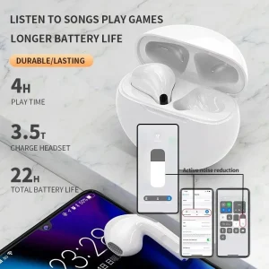 #Original Air Pro 6 TWS Wireless Headphones Bluetooth Earphones For iPhone 15 14 13 12 Pro Max Mini Headset Earbuds Accessories 2